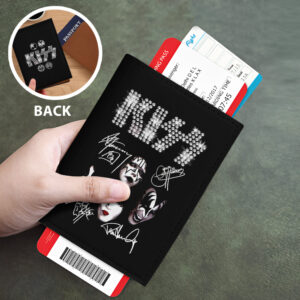KISS Leather Passport Cover - GNE6611