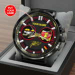 Personalized Ken Roczen 2026 AMA Supercross 450cc Champion Black Stainless Steel Watch – HOATT17951