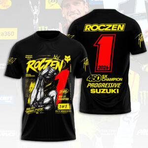 Ken Roczen 2026 AMA Supercross 450cc Champion 3D Apparel - HOATT17893