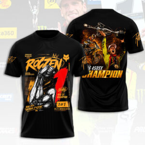 Ken Roczen 2026 AMA Supercross 450cc Champion 3D Apparel - HOATT17948