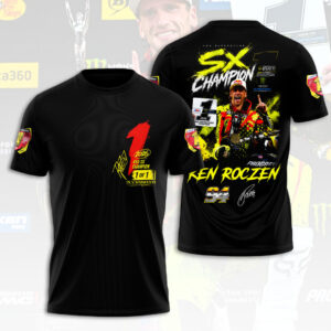 Ken Roczen 2026 AMA Supercross 450cc Champion 3D Apparel - HOATT17950