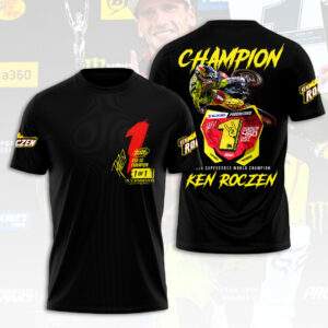 Ken Roczen 2026 AMA Supercross 450cc Champion 3D Apparel - HOATT18051