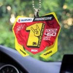 Ken Roczen 450SX Champion 2026  Custom shape 2-sided Acrylic Car Ornament – TANTN22838