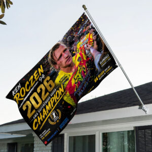 Ken Roczen 450SX Champion 2026 3D Double-side House Flag - TANTN22871