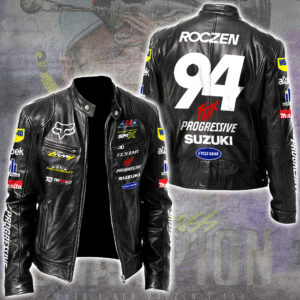 Ken Roczen 450SX 2026 Champion Motorcycle Leather Jacket - GNE6404