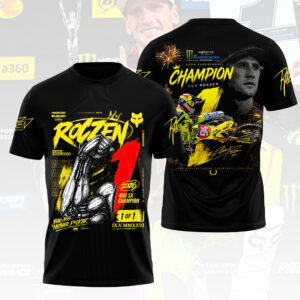 Ken Roczen 2026 AMA Supercross 450cc Champion 3D Apparel - HOATT17919