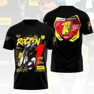 Ken Roczen 2026 AMA Supercross 450cc Champion 3D Apparel - HOATT17973