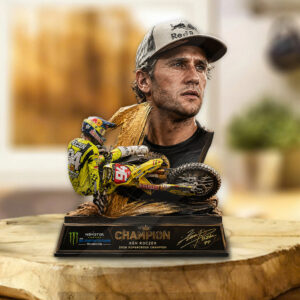 Ken Roczen 450SX 2026 Champion Custom Shape Acrylic Plaque - GNE6418