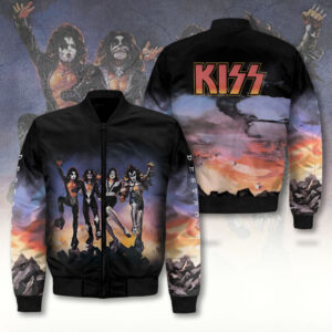KISS Destroyer 50th Anniversary 3D Bomber Jacket - TANTN23091