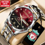 Personalized Liverpool FC Alloy Luxury Quartz Watch – TANTN22736