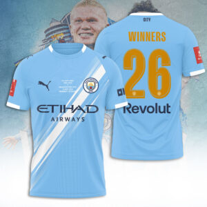 Manchester City Winners 25/26 3D Apparel - TANTN22923
