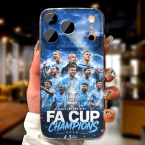 Manchester City 2025/2026 FA Cup Winners Phone Case – HOATT18002