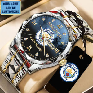 Personalized Manchester City Alloy Luxury Quartz Watch - TANTN22734
