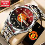 Personalized Manchester United Alloy Luxury Quartz Watch – TANTN22733