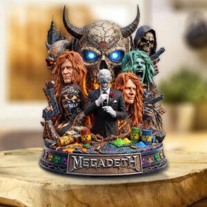 Megadeth Custom Shape Acrylic Plaque - TMTHU6306