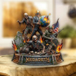 Megadeth Custom Shape Acrylic Plaque – TMTHU6307