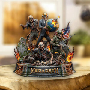Megadeth Custom Shape Acrylic Plaque - TMTHU6307