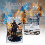 Megadeth Farewell Tour 2026 3D Apparel – TANTN22801