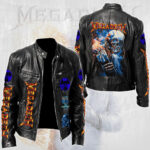 Megadeth Motorcycle Leather Jacket – TMTHU6015