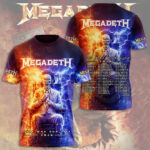Megadeth This Was Our Life 2026 3D Apparel – TMTHU5600