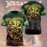 Megadeth This Was Our Life 2026 3D Apparel – TMTHU5977