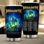 Megadeth This Was Our Life 2026 Tumbler Cup – TMTHU6289