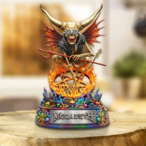 Megadeth Custom Shape Acrylic Plaque - TMTHU6185