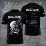 Megadeth Tour 2026  3D Apparel – GNE6267