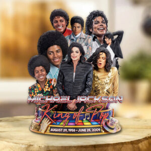 Michael Jackson Custom Shape Acrylic Plaque - TMTHU6239