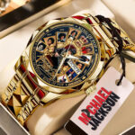 Michael Jackson Alloy Luxury Quartz Watch – TMTHU6122