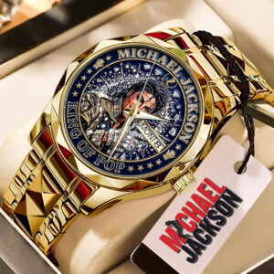 Michael Jackson Alloy Luxury Quartz Watch - TMTHU6259
