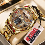 Michael Jackson Alloy Luxury Quartz Watch – TMTHU6482
