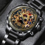 Michael Jackson Black Stainless Steel Watch – TMTHU6123
