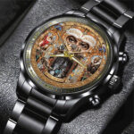 Michael Jackson Black Stainless Steel Watch – TMTHU6500