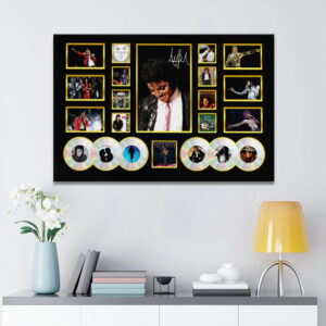 Michael Jackson Rectangle Canvas With Inner Frame - HOATT18063