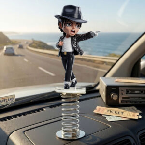Michael Jackson Custom Shape Spring Acrylic Standee - TMTHU6237