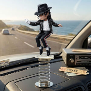 Michael Jackson Custom Shape Spring Acrylic Standee - TMTHU6238