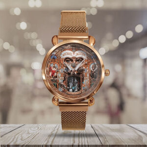 Michael Jackson Mesh Strap Quartz Watch - TMTHU6501