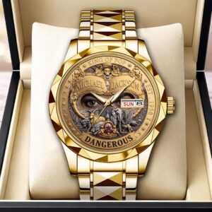 Michael Jackson Alloy Luxury Quartz Watch - HOATT18189