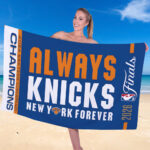 New York Knicks NBA Eastern Conference Champions 2026 Rectangle Beach Towel – TANTN23182