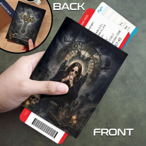 Ozzy Osbourne Leather Passport Cover - HOATT18301