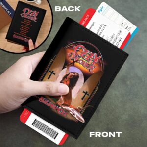 Ozzy Osbourne Leather Passport Cover - HOATT18250