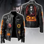 Ozzy Osbourne Motorcycle Leather Jacket – HOATT17808