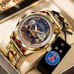 Paris Saint-Germain Champions of Europe 25/26 Alloy Luxury Quartz Watch – TANTN23313