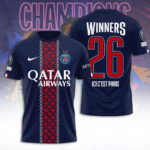 Paris Saint-Germain Champions of Europe 25/26 3D Apparel – TANTN23272