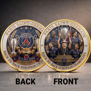 Paris Saint-Germain Champions of Europe 25/26 Commemorative Coin - TANTN23312
