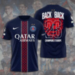 Paris Saint-Germain 25/26 Champions League Champions 3D Apparel – GNE6736