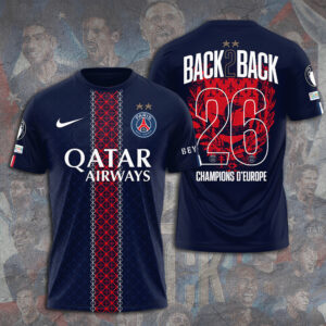 Paris Saint-Germain 25/26 Champions League Champions 3D Apparel - GNE6736