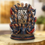 Paris Saint-Germain 25/26 Champions League Champions Custom Shape Acrylic Plaque – GNE6740