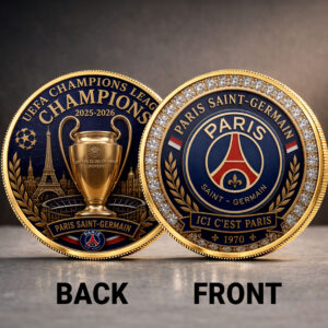 Paris Saint-Germain Champions of Europe 25/26 Commemorative Coin - TANTN23301